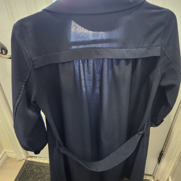 3/4 Sleeve Stylish Jacket Overcoat - Picture 3 of 6